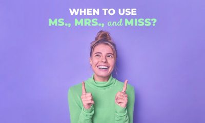 Using Miss Mrs and Ms
