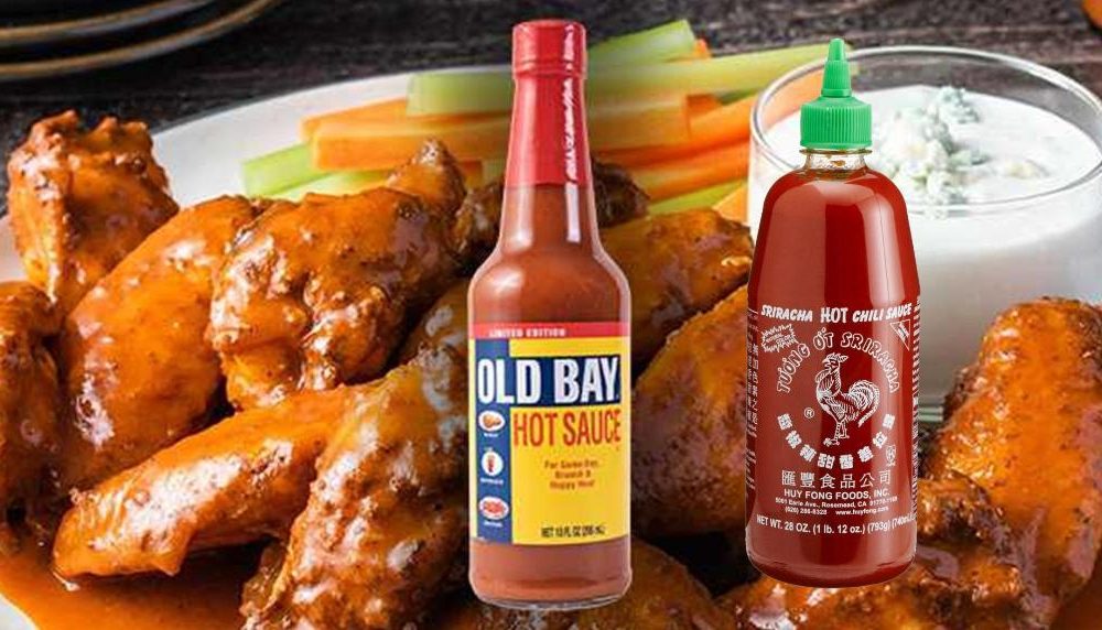 Sriracha or Old Bay Hot Sauce