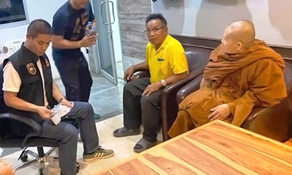 Thai monk bomb scare