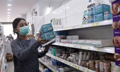 Face masks and hand sanitiers