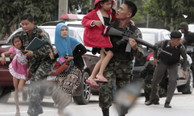soldiers, Southern Thailand
