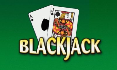 Blackjack table