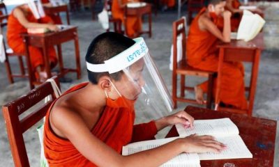 Novice monks bankok