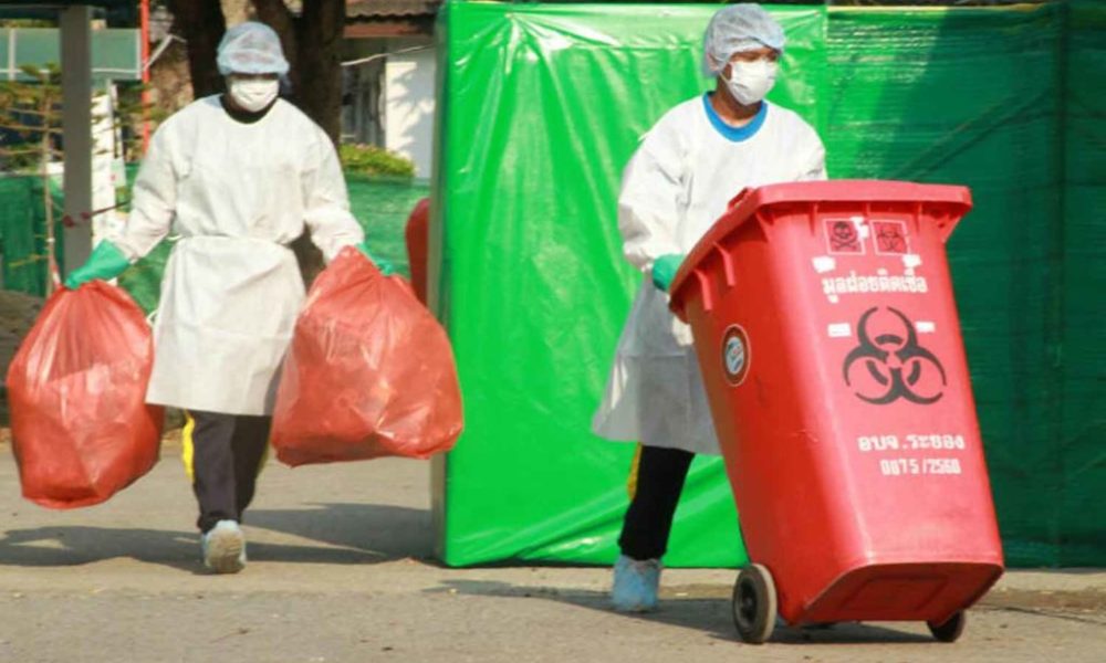 COVID Increases the Amount of Infectious and Plastic Waste