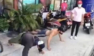 koh tao Island, push-ups, masks