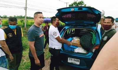 Methamphetamine Drug Runner Busted in Northeastern Thailand