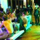 Russian tourists are caught partying