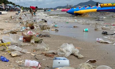 Bangkok, Trash, Litters beach