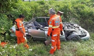 road accident,Crashing, Freight Truck, Thailand