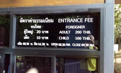 Foreigners, tourist attractions, Thailand