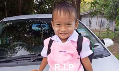 Toddler, School Van, Thailand
