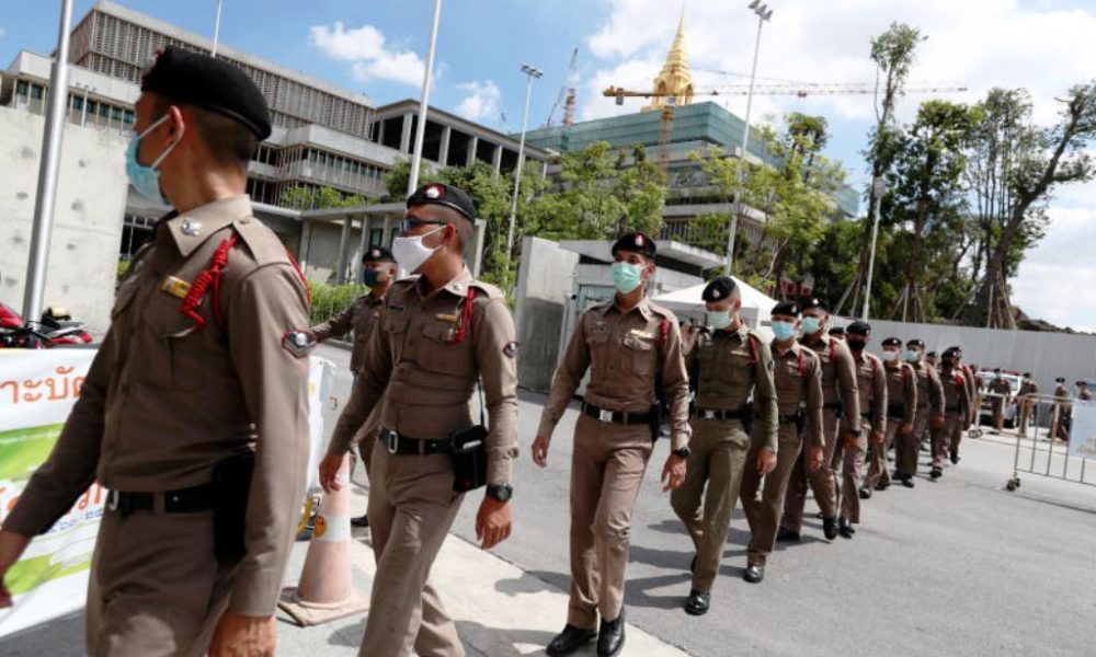 Bangkok, Police, student Rally
