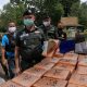 Border Police,Marijuana, Mekong River, Thailand