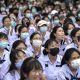 High School Students Rally in Bangkok Demanding Education Reform