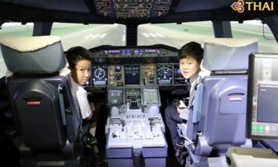 Thai Airways flight simulator, Thailand