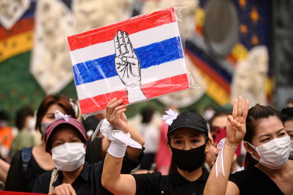 Thousands of Protesters , Government, Bangkok , Thailand