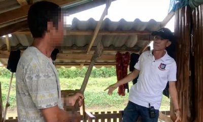 เขยสุดทนพ่อตาขู่ขายสมบัติ แถมท้าให้สู้คว้าเสียมตีดับ