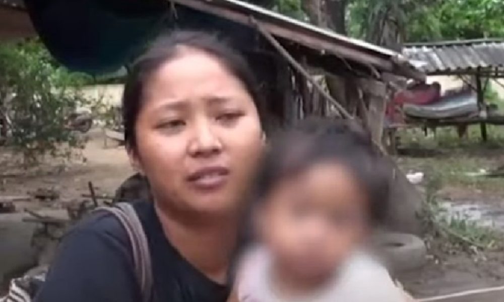 Thailand, Prachinburi, Family Left Penniless by Flash Floods Begs for Help