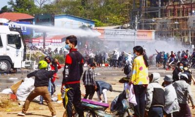 Myanmar Police Open Fire to Disperse Protest, Four Hurt, One Critical