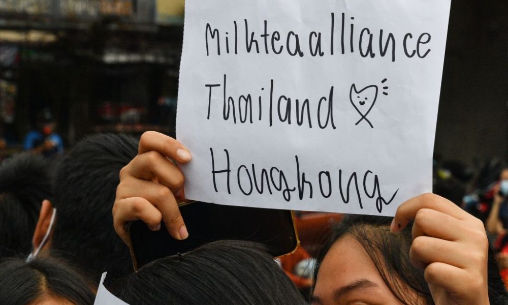 Milk Tea Alliance, myanmar, thailand, hong kong, taiwan