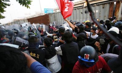 Thai Police Fire Rubber Bullets and Tear Gas at Pro-Democracy Protesters
