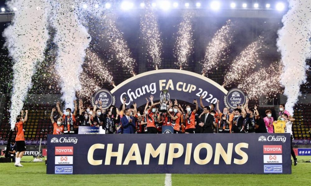 Chiangrai United Wins the FA Cup in an Overtime Shootout with Chonburi