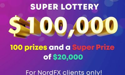 Super Lottery NordFX Gives Away 100,000 USD to Traders