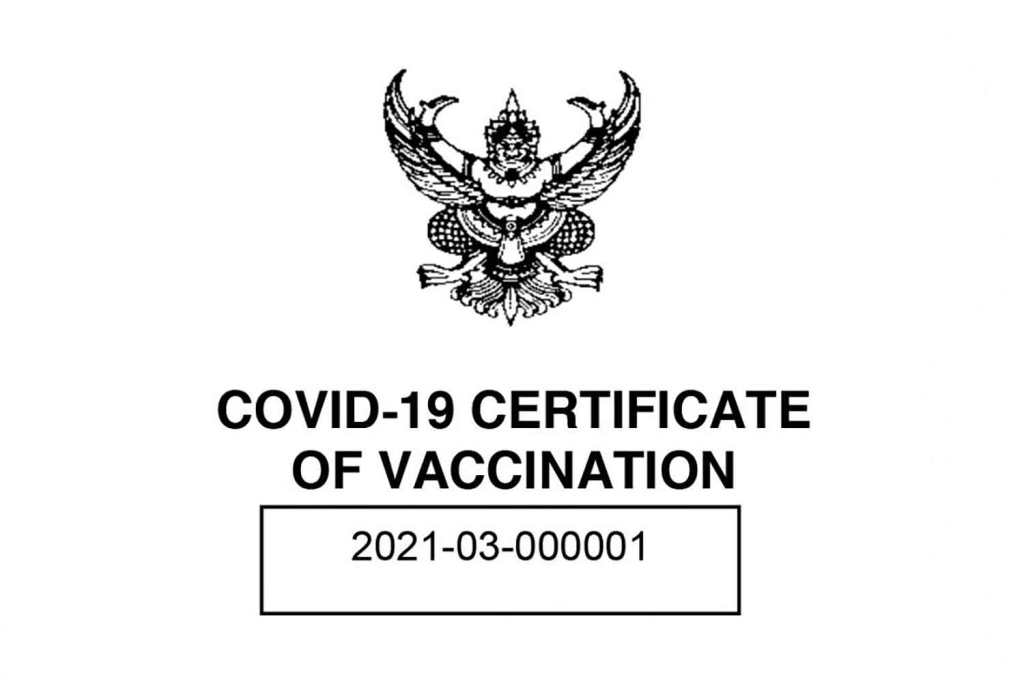 Thailand to Issue Covid-19 Passports to People Who Have Been Vaccinated