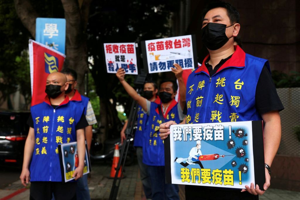 China Accused of Preventing Taiwan from Getting Covid-19 Vaccines