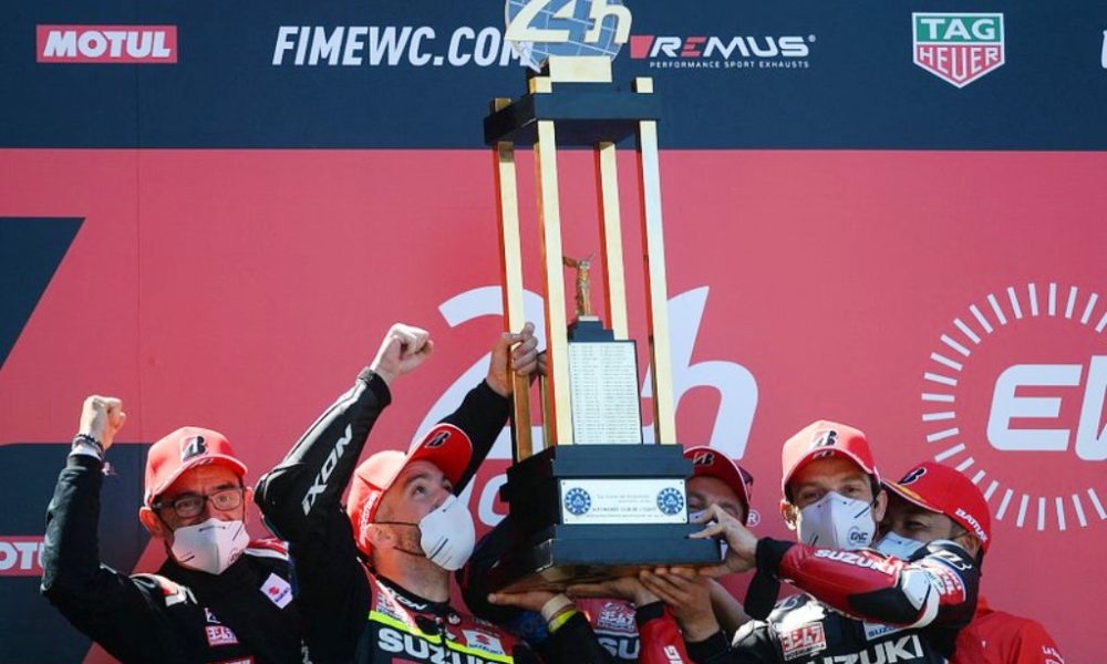 Motul Suzuki GSXR 1000 Formula EWC Team Win at Le Mans Bugatti