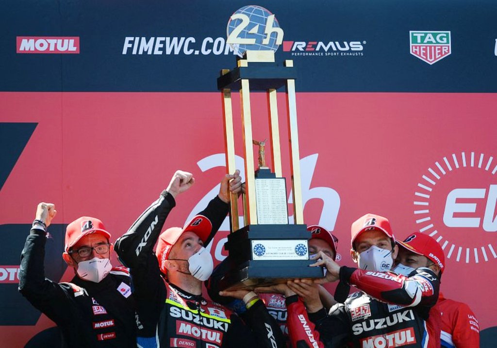 Motul Suzuki GSXR 1000 Formula EWC Team Win at Le Mans Bugatti