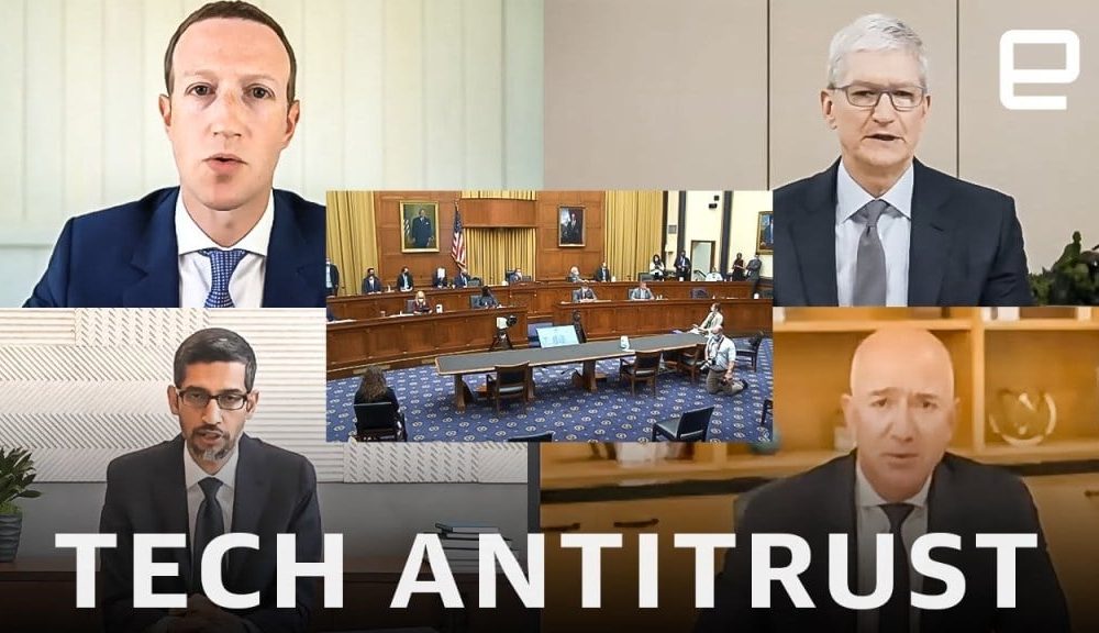 antitrust, US Lawmakers Introduce Legislation to Breakup the Big Tech Companies