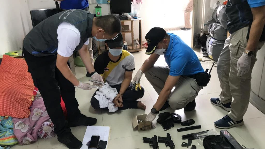 Police Taskforce Arrests People with Firearms Ahead of Elections