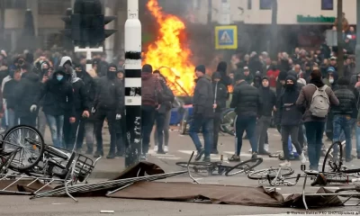 Riots Erupt in Netherlands Cities