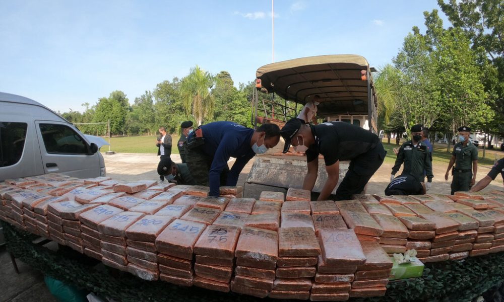 Border Patrol Seize 1,320 Kilograms of High-Grade marijuana in minivan