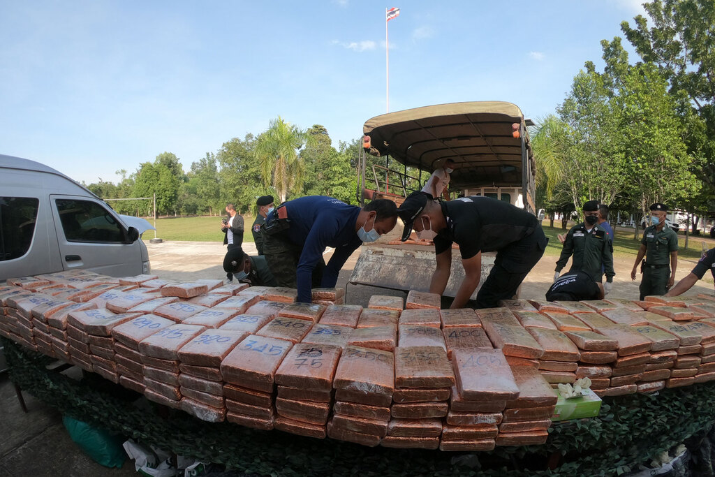 Border Patrol Seize 1,320 Kilograms of High-Grade marijuana in minivan