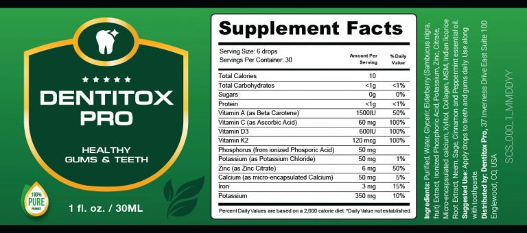 Dentitox Pro – Dental Health Support Formula Side Effects, Ingredients,  Price, and Reviews – Business