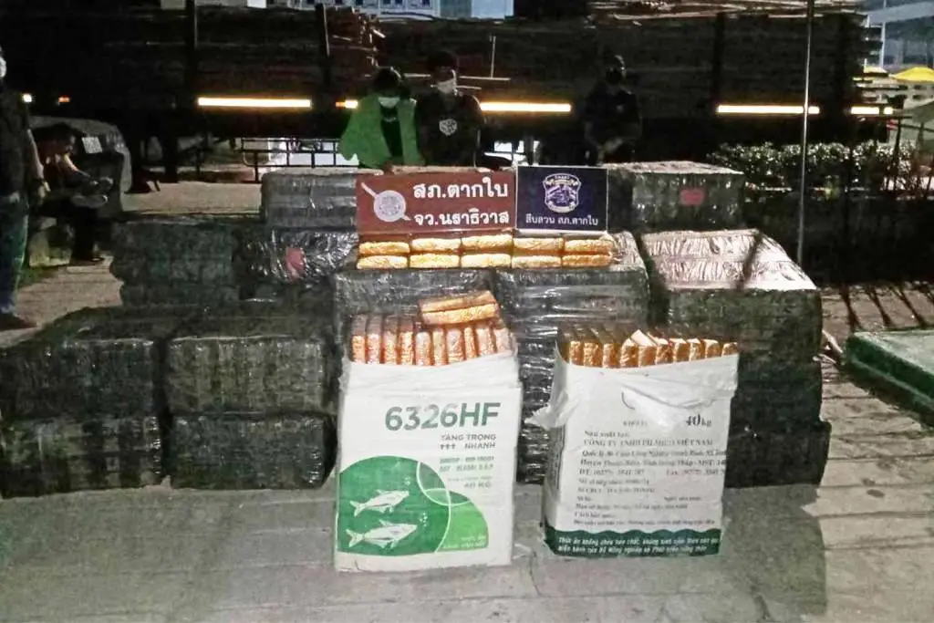 1.6 Tonnes of High-Grade Marijuana Seized in Southern Thailand