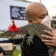 Bangkok Restaurant Hold Christmas Party for Monitor Lizard Lovers