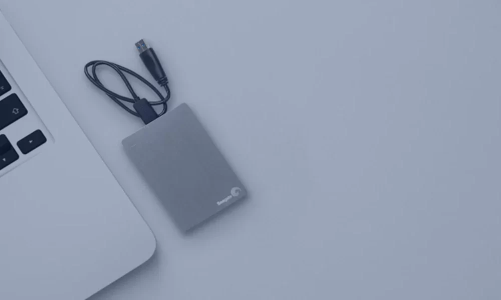 external hard drive