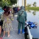 Lottery Vendor and Motorcyclist Electrocuted and Drowned