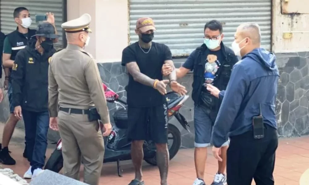Man Arrested for Assaulting and Robbing Russian Women in Pattaya