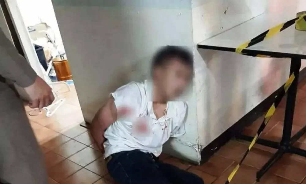Police Arrest Man for Brutally Murdering his Mother in Food Court