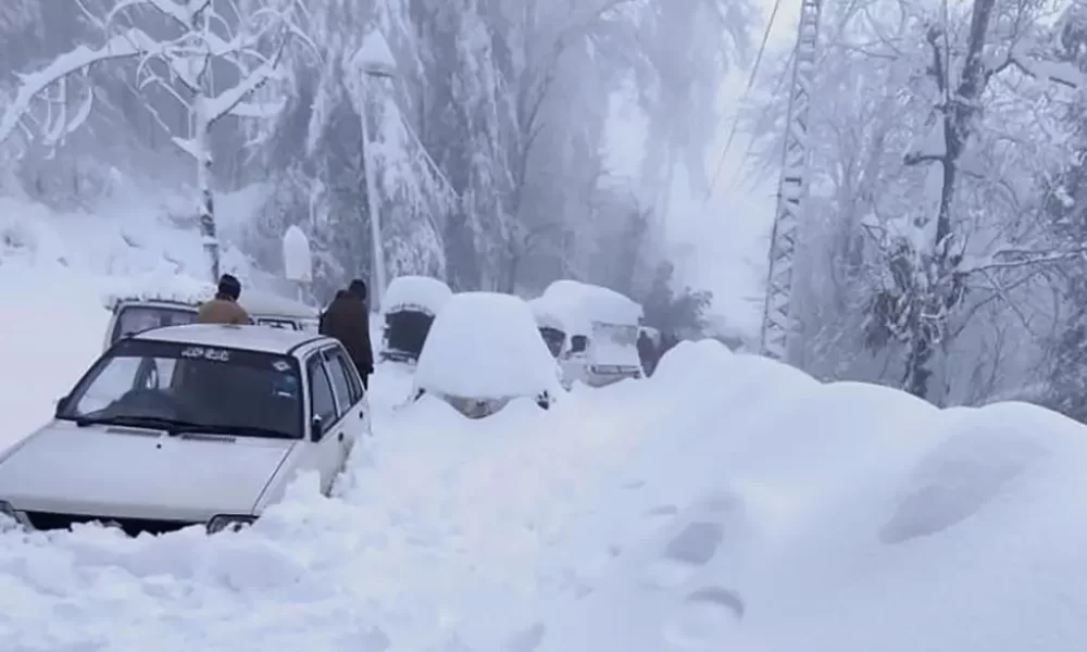 22 Stuck in Cars Freeze to Death at Resort Town in Pakistan