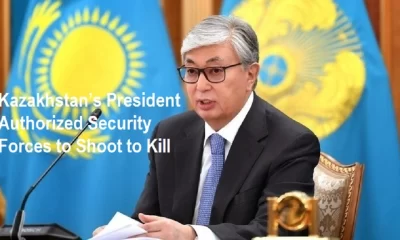 China, Russia Back Kazakhstan Presidents Crackdown on Citizens