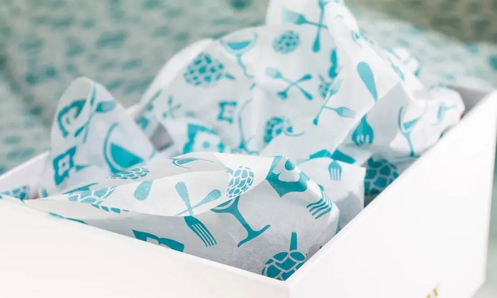 Custom tissue paper