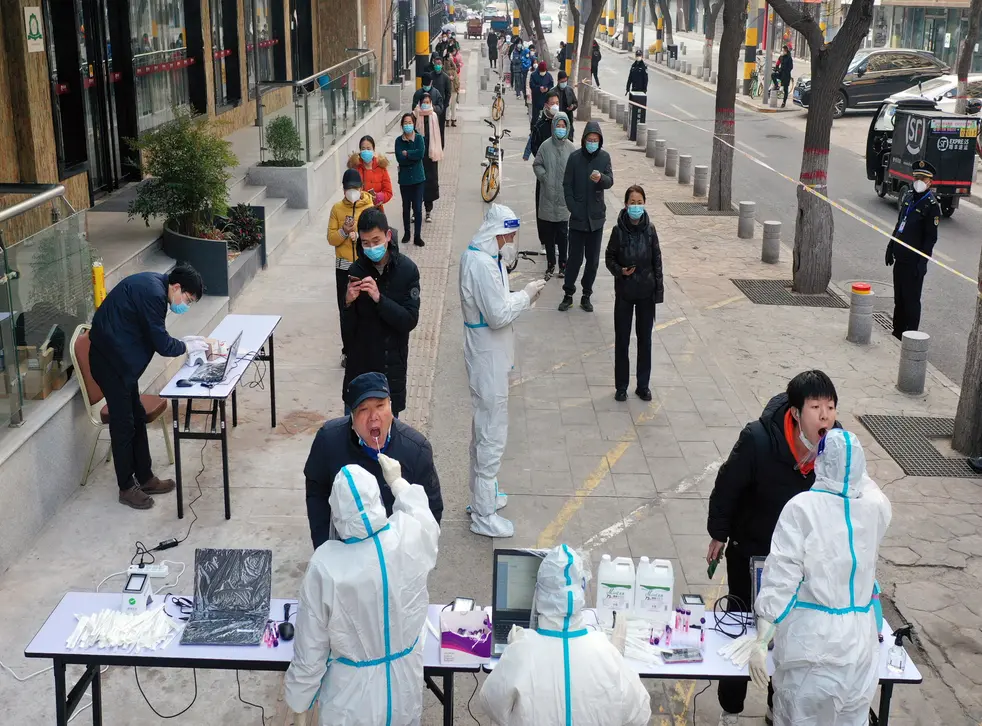 China Locks Down Millions to Curb Omicron Variant