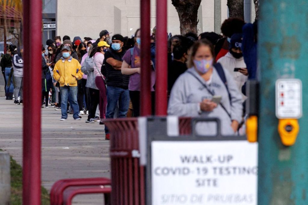 United States Records 1.35 Million Omicron Cases in One Day