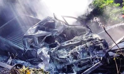 Semi Trucks Trailer Breaks Free Kills 3 in Ford Pickup Truck