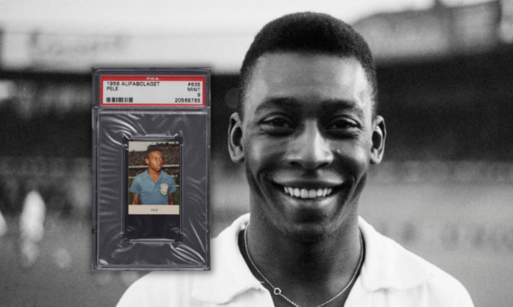Pele Rookie Soccer Card Sells for Record US$1.3Million